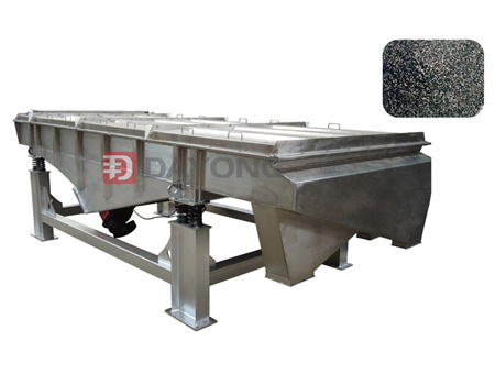 Linear vibrating screen